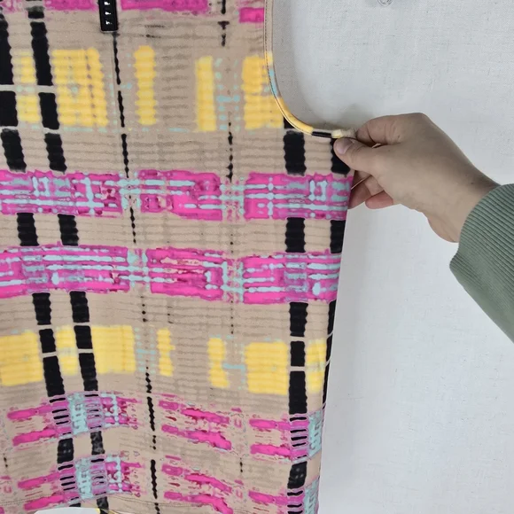 Jamie Sadock Tank Top Womens XS Golf Tennis Pink Creme Brulee 1/4 Zip Shirt - Picture 7 of 11